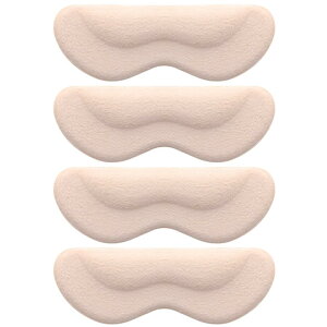 靴ずれ保護 靴擦れ防止 くつずれ防止 パカパカ 靴擦れ かかと パッド 靴ズレ防止 サイズ調節 靴ずれ防止 テープ 靴かかと 保護 グッズ 耐摩耗 (イエロー(2足4枚入り))