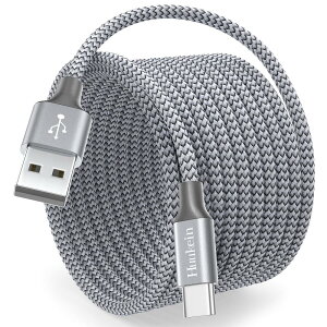 USB Type C P[u 3m Huukein ^Cvc P[u  QC3.0Ή 3A}[d R[h ^Cvc f[^] fh~ Phone 16/15 16/15 Pro 1615 Plus/Galaxy S24 S23 S22 A53/FireHD10 8̑ Android  USB-C@Ή