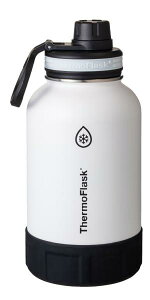 【タケヤ公式】サーモフラスク シェアボトル 0.94L ホワイト 保冷専用 水筒 ステンレスボトル TAKEYA ペット 散歩