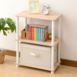 RP bN I[vVFt 47×s27×63.5cm 3i ~j pۂ g񂽂 I[N ISR-3IN(OAK3/WH)