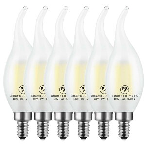 Zohadtak LED GW\d VfAd 60W` 720lm E12 6W Ód KX̍ގ Ή 4000K F PSEF؍ς ̌^ 6 (E12-̌^, F)