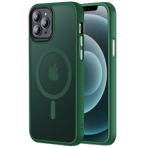 yČRKiEMagSafeΉzGtsoho iPhone 12 Pro Max p P[X  }Olbg ϏՌ }bg ΂݂Ȃ Xgbvz[t }OZ[tΉ CAX[dΉ O[ 