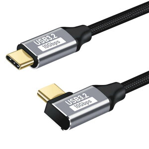 USB Type C P[u L 100W PD}[d USB 3.2 10Gbps f[^] 4K/60Hzfo ^CvC P[u iC҂ MacBookAPadASurfaceASwitchAXperiaAGalaxyAPixel^Cvc@Ή (0.5m)