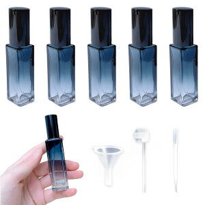 スプレーボトル 10ml 香水 アトマイザー 5本 香水 ミニボトル ミニ香水ボトル 香水噴霧器 ガラス製 アトマイザー ?瓶 香水携帯ボトル アロマ 詰め替え容器 アトマイザー ガラス 旅行/出張用