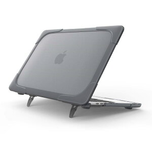 ProCase MacBook Air M1 / Air 13" P[X 2020 2019 2018 Ռz y n[hVF ARMORیJo[ ܂肽ݎ^ht Kp@FApple MacBook Air 13" M1 (A2337)AMacBook Air 13" (A2179 A1932 A2337) -O[