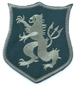 Phoenix Ikki Navy SEALs Team6 ネイビーシールズ チーム6 特殊部隊 タクティカル ミリタリー サバゲー 布 刺繍 パッチ ワッペン 腕章 紋章 マジックテープ アップリケ shield2 green