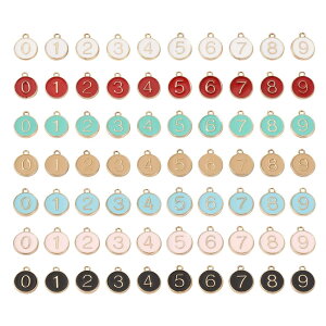 Beadthoven 70/ 7F ی^  y_g J[Gi io[ 0`9 ~` `[ ANZT[p[c WG[p DIY nhCh |ޗ f Ntgpi 14.5x12x2.5m