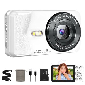 QZTCAMERA fWJ 4K fW^J 6400f OTGΉ X}zA ^CvX^@\ 2.8C` I[gtH[JX 18{fW^Y[ Zt^C}[ [v^ LEDCg USB[d