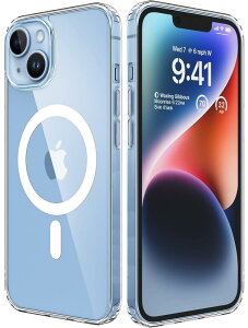 iPhone 12 mini ケース 全透明 Magsafe充電器対応 ケース クリアケース 米軍MIL規格取得 ハイブリット TPUバンパー PCマイクロドット加工 耐衝撃 黄色とすり傷防止 ワイヤレス充電対応 iPhone 12 mini ケ