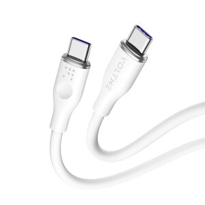 USB Type C P[u VOLTME 100W PDΉ }[d ϋv usb P[u VRfލ̗p ܂Ȃ fh~ Macbook Pro/Air iPad m[gp\R Galaxy Google Pixel Android(AhCh) eΉ USB-C & USB-C