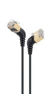 LANP[u CAT8 1m 2{ RJ45 RlN^ 360°] L^ p ׂP[u JeS[8 40Gbps/2000MHz FTP CAT8 C[TlbgP[u ܐ܂h~ V[h T[o[ Ɨl Ɩ(1m 2{ u