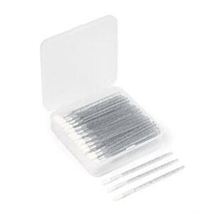 100本セット メイクブラシ 家庭用 プロ用 Annhua 使い捨てリップブラシ クリスタルマスカラブラシ ブラック 多機能 アプリケーター ワンドマルチカラー 衛生的 メイクブラシキット 使いやすい