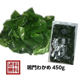 【新物入荷】鳴門産 生わかめ 塩蔵タイプ450g 【メール便送料無料】国産 新物 徳島県 鳴門 生若芽 ワカメ わかめ 鳴門わかめ 宅配便 クール便は別途送料