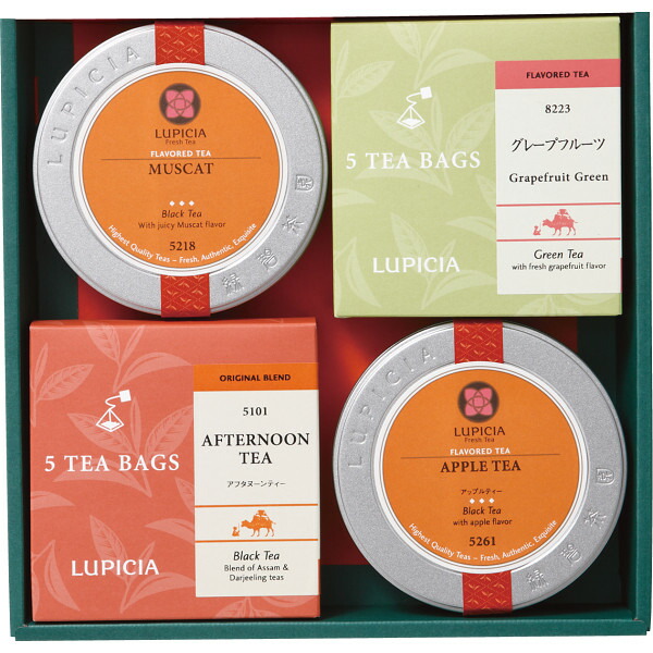 楽天市場】ルピシア お茶のバラエティセットB LUPICIA 茶葉 紅茶