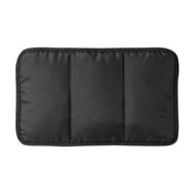 遠赤外線 アルファウエーブ 腰あてパッド(16cm×26cm) ブラック【送料無料】