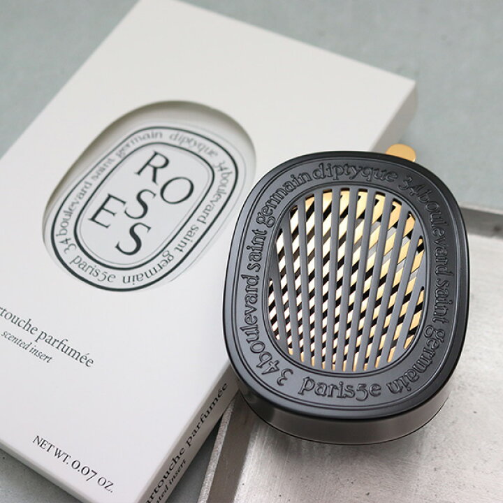 楽天市場】DIPTYQUE ディプティック カーディフューザーセット ローズ 