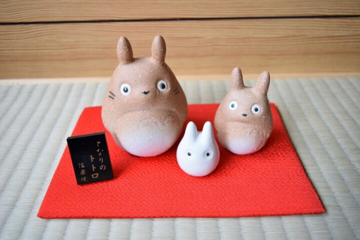 楽天市場】【となりのトトロ置物】インテリア トトロの置物 大中小 3  