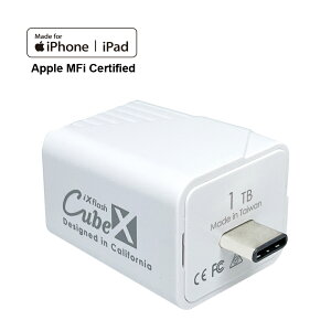 iXflash Cube Type-C USB MFiF iPhone iPad Android Ή128GB 256GB 512GB XeBbN obNAbv USB  f[^ۑ USB[ obNAbv USBXeBbN ʐ^ۑ yPIODATAzyp