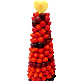 [ギフトパーク]フルーツケーキ【いちごタワーBIG】誕生日ケーキより珍しい喜ばれる フルーツフラワー サプライズプレゼント 誕生日 プレゼント フルーツタワーケーキ バースデーケーキ 果物詰め合わせ カットフルーツ盛り合わせ いちご イチゴ 苺 フルーツギフト 送料無料