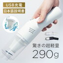 高評価★4.6【超軽量 290g×超コンパクト25cm】MOVEGU_ 公式 ハンディクリーナー 【 フィルター水洗い可能 】 強力吸引 4500Pa コードレス USB 充電式 掃除 車用掃除機 掃除機 ハンディ ミニ 家庭用 【お試し返品OK】土日もあす楽