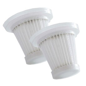 MOVEGU ハンディクリーナー用フィルター 交換用 HEPAフィルター 水で洗える ホワイト 2個セット