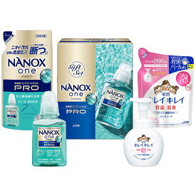 洗濯洗剤 薬用 ハンドソープ ライオン NANOX one PRO ギフト セット LNO-20 内祝 快気内祝 お礼 F倉庫