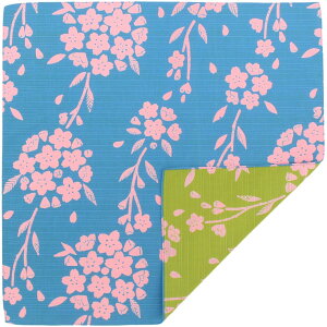 小ふろしき 風呂敷 両面ふろしき 京の両面おもてなし 薔薇 バラ 桜 さくら 葡萄 ぶどう 橙 全4種 約50cm 綿100% シャンタン 日本製 有職 京都 ハンカチ 洗濯可能 ランチョンマット 弁当包み ラ