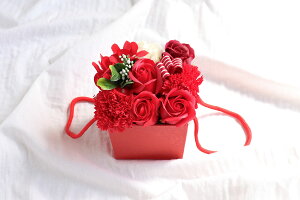 SAVON FLOWER アミュゾン 全4色 シャボン カーネーション バラ ローズ 造花 フラワー ソープ シャボンフラワー ソープフラワー フラワーギフト 誕生日 お見舞い プレゼント 贈り物 ギフト 赤 ピ