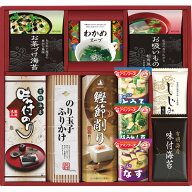 アマノフーズ 永谷園 BS-40S 食卓セット 調味料 ギフト フリーズドライ みそ汁 お茶づけ お吸いもの わか…