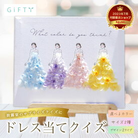 【SS限定クーポン】 【 キャンバスフラワー i46 】 ドレス当てクイズ 子育て感謝状 ウェルカムボード ウェルカムスペース キャンバス ドレス 結婚式 贈呈 両親 記念品 お色直し 披露宴 カラードレス 受付 かわいい オシャレ