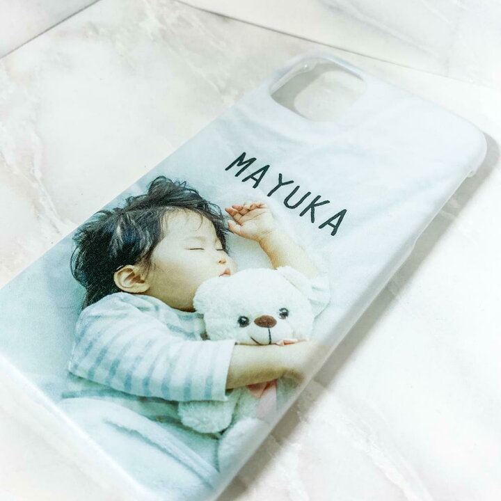 楽天市場 オリジナルスマホケース作成 Iphone ハードケース プリント 子供 赤ちゃん 娘 息子 思い出 写真 画像 合成 名入れ メッセージ 誕生日 夫婦 旦那 嫁 妻 結婚記念日 カップル 彼氏 彼女 贈呈 贈答品 プレゼント プレゼントボックス ギフト ギフトボックス
