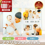 【限定クーポン】 【 母の日 遅れてごめんね 】【 アクリル フォト パネル A08】 フォトフレーム おしゃ…
