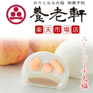 【公式】養老軒 みるくピーチ大福 (6個/10個) スイーツ 和スイーツ 和菓子 フルーツ大福 詰め合わせ お取…