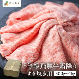 【選べる内容量】飛騨牛 ロース すき焼き 300g 500g 1kg 5等級 A5 肉の沖村 すき焼き肉 牛肉 肉 熨斗掛け すきやき 高級肉 肉の沖村 お歳暮 飛騨高山 送料無料 母の日