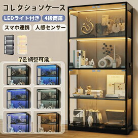 楽天市場】【全品8%OFF&P2倍☆7/9まで】コレクションケース 4段両扉 