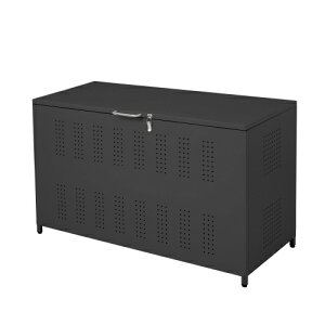 屋外 ゴミ収納庫 大容量 ゴミ収集ボックス ごみ集積所 カラス対策 野良猫対策 ゴミ荒らし防止 防水 耐候性 頑丈設計 庭 玄関 ベランダ用 簡単設置 4サイズ 2カラー