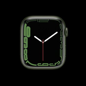 Apple（アップル）MKNQ3J/A　Apple Watch Series 7 GPSモデル 45mm　[グリーンアルミニウムケース]　バンド無し