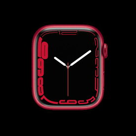 Apple（アップル）MKNT3J/A　Apple Watch Series 7 GPSモデル 45mm　[(PRODUCT)REDアルミニウムケース]　バンド無し