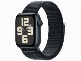 Apple Watch SE 第2世代 GPSモデル 40mm MRE03J/A [ミッドナイトスポーツループ]