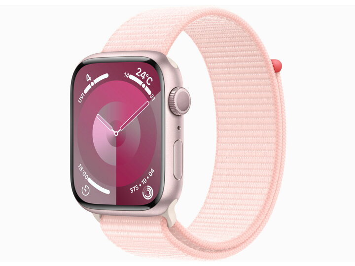楽天市場】Apple Watch Series 9 GPSモデル 45mm MR9J3J/A [ピンク 