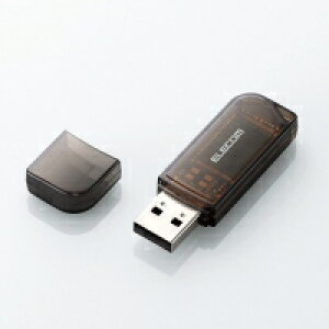 ELECOM�i�G���R���j MF-HMU208GBK�@�o�����[�^�C�vUSB�������@8GB�@�u���b�N