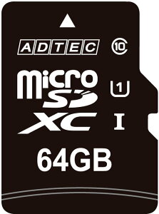yi[ցjzy|Cg2{z}CNSDXCJ[h 64GB SDϊA_v^[t Class10 microSDXCJ[h AD-MRXAM64G/U1 AhebNye microSDJ[h fBA@X}z X}[gtH g