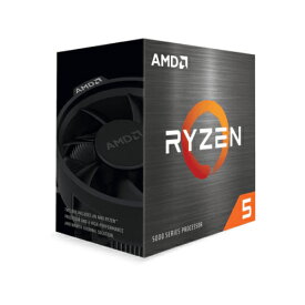 AMD Ryzen 5 5600X Wraith Stealthクーラー 100-100000065BOX【AMD Ryzen プロセッサー 3.7GHz 6コア 12スレッド 65W】