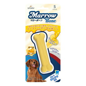 【送料無料】【ポイント2倍】SPORN　マローボーン　S　チーズフレーバー PLATZ（プラッツ）【犬用おもちゃ デンタルトーイ デンタルケア 無毒性 愛犬 ストレス解消 ドッグトーイ】