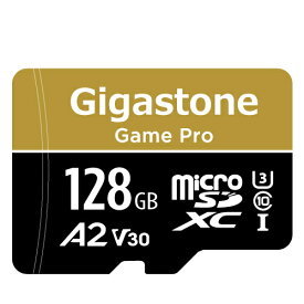 【Nintendo Switch/GoPro動作確認済】【安心のメーカー保証5年】Gigastone マイクロSDカード 128GB microSDカード microSD メモリーカード A2 V30 UHS-I U3 クラス 10 超高速 100MB/s アクションカメラ 4K Ultra HD ギガストーン 送料無料