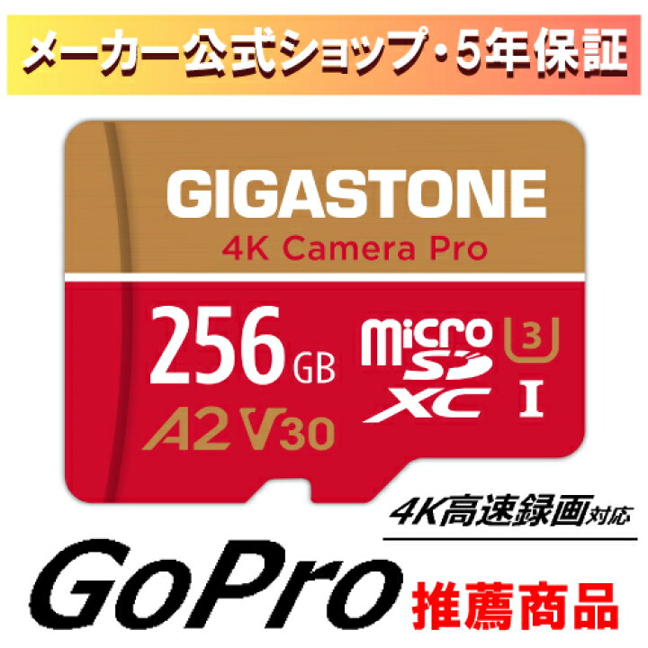 楽天市場】【5年データ復旧・無償交換保証】GIGASTONE マイクロsd 