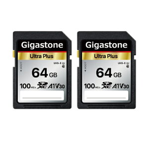 yۏ5NzGigastone SDJ[h 64GB SDXC [J[h A1 V30 UHS-I U3 NX10 J rfIJ  100MB/s 4K Ultra HD Be fWJ ჌tJ fW^J 4krfIJ ANV