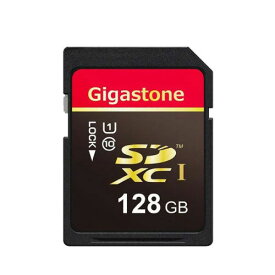 【保証5年】Gigastone SDカード 128GB SDXC メモリーカード UHS-I U1 クラス10 ビデオカメラ sdカード 超高速 80MB/s 4K Ultra HD デジカメラ 一眼レフ デジタルカメラ 一眼レフカメラ 4kビデオカメラ sdカード アクションカメラ ギガストーン