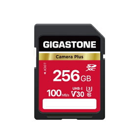 【保証5年】Gigasotne SDカード 256GB SDXC メモリーカード V30 UHS-I U3 クラス10 ビデオカメラ 超高速 100MB/s 4K Ultra HD 撮影 動画 デジカメ sdカード 一眼レフカメラ デジタルカメラ 4kビデオカメラ アクションカメラ ギガストーン