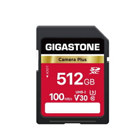 数量限定【保証5年】Gigasotne SDカード 512GB SDXC メモリーカード V30 UHS-I U3 クラス10 ビデオカメラ 超高速 100MB/s 4K Ultra HD 撮影 動画 デジカメ sdカード 一眼レフカメラ デジタルカメラ 4kビデオカメラ アクションカメラ ギガストーン